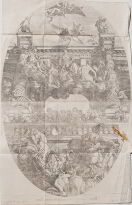 veronese etching from 1682 The Apotheosis of Venice